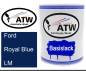 Preview: Ford, Royal Blue, LM: 1L Lackdose, von ATW Autoteile West.